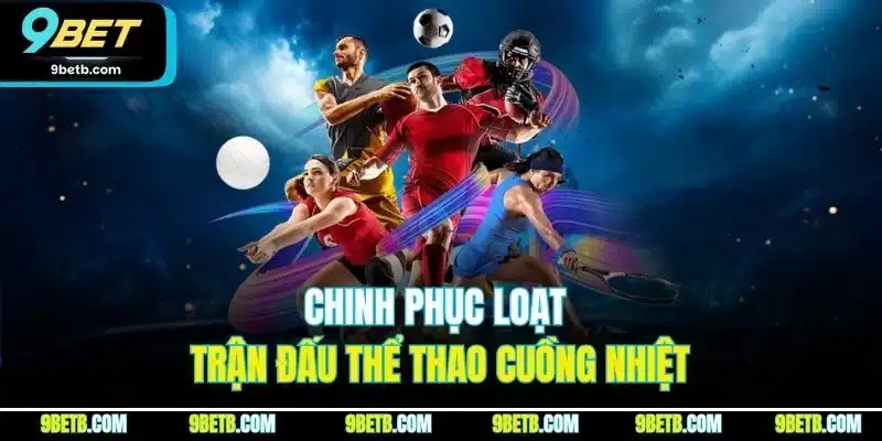 Chinh phục loạt trận đấu thể thao cuồng nhiệt